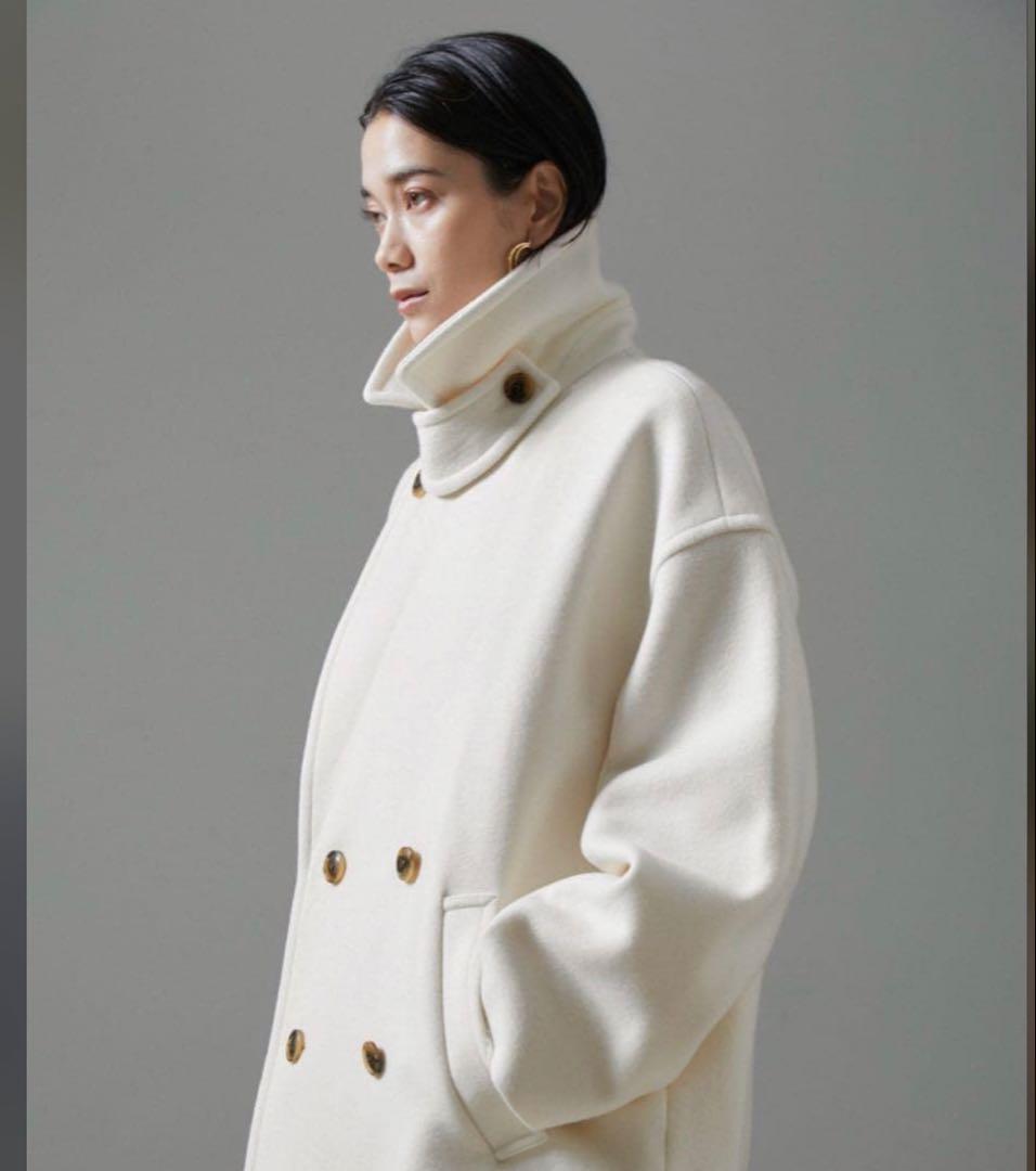 SALON adam et rope' MiliorメルトンPコート SALON adam et ropé(サロン アダム エ ロペ) / 【WEB限定】Milior