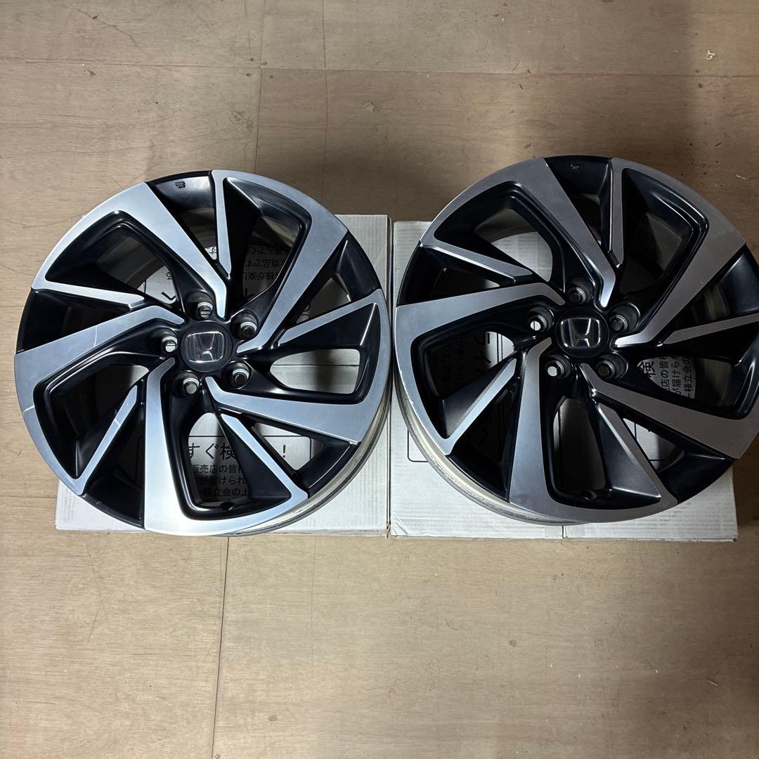 ホンダ ヴェゼルRS 純正アルミホイールセット 18インチ2本セット