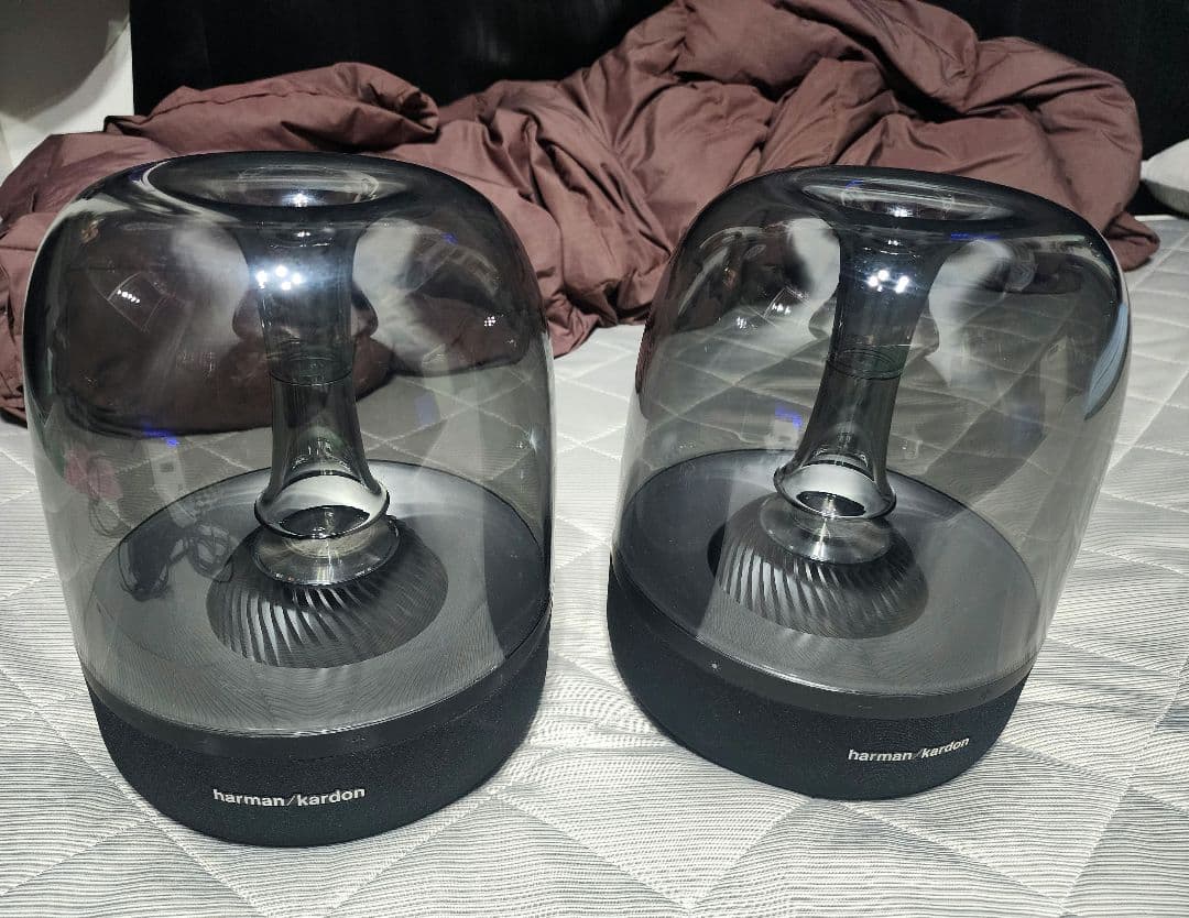 harman kardon aura studio2 ２つ　ハーマン　スピーカー Amazon.co.jp: Harman Kardon AURA STUDIO 2 Bluetoothスピーカー
