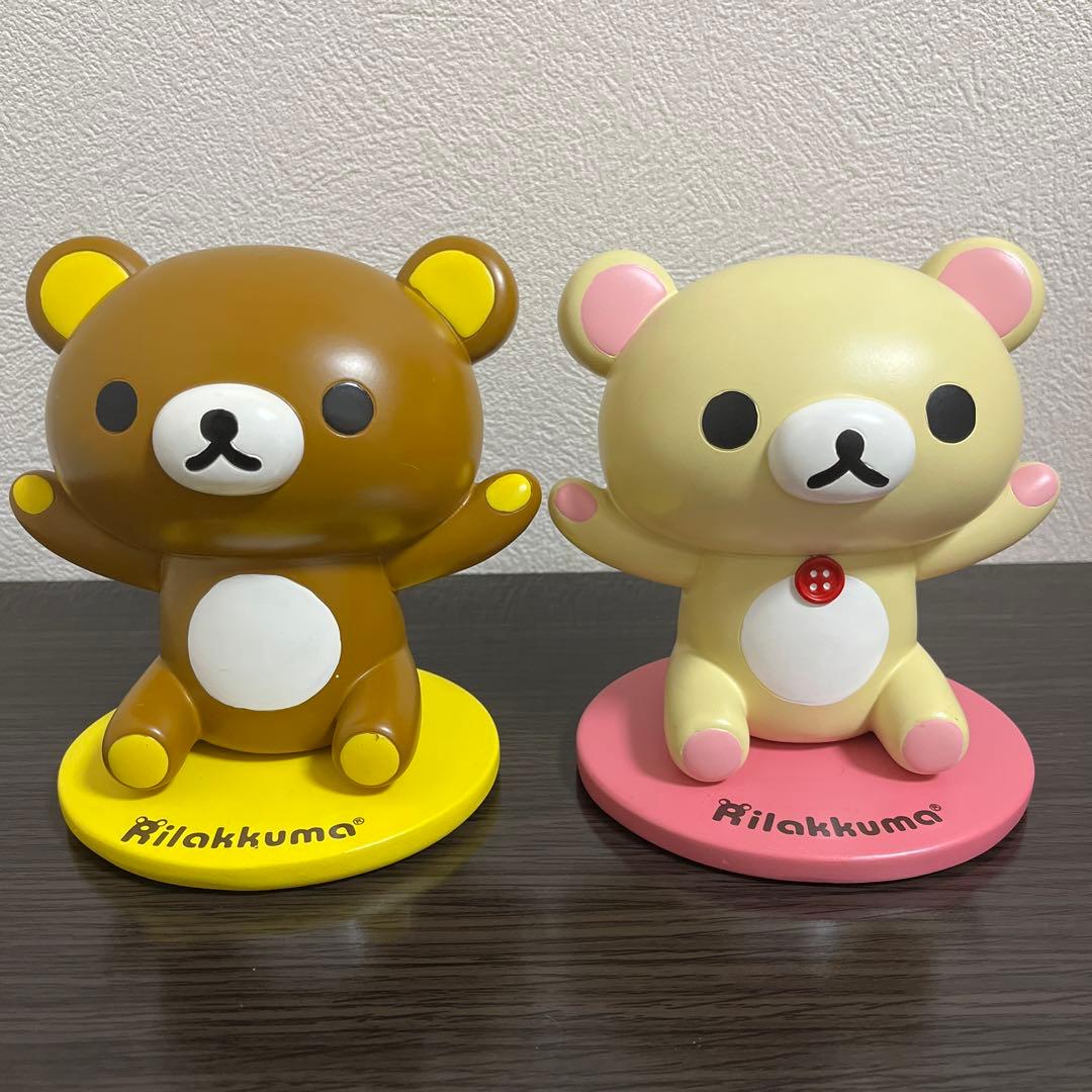 リラックマ コリラックマ 2010年製 メガネスタンド 2点セット - メルカリ