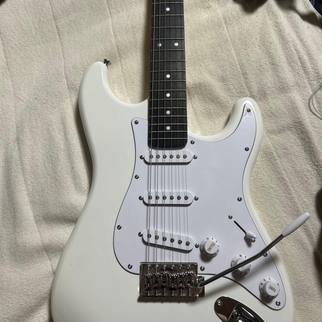 SELDER セルダー エレキギター ホワイト ストラップ シールド - メルカリ