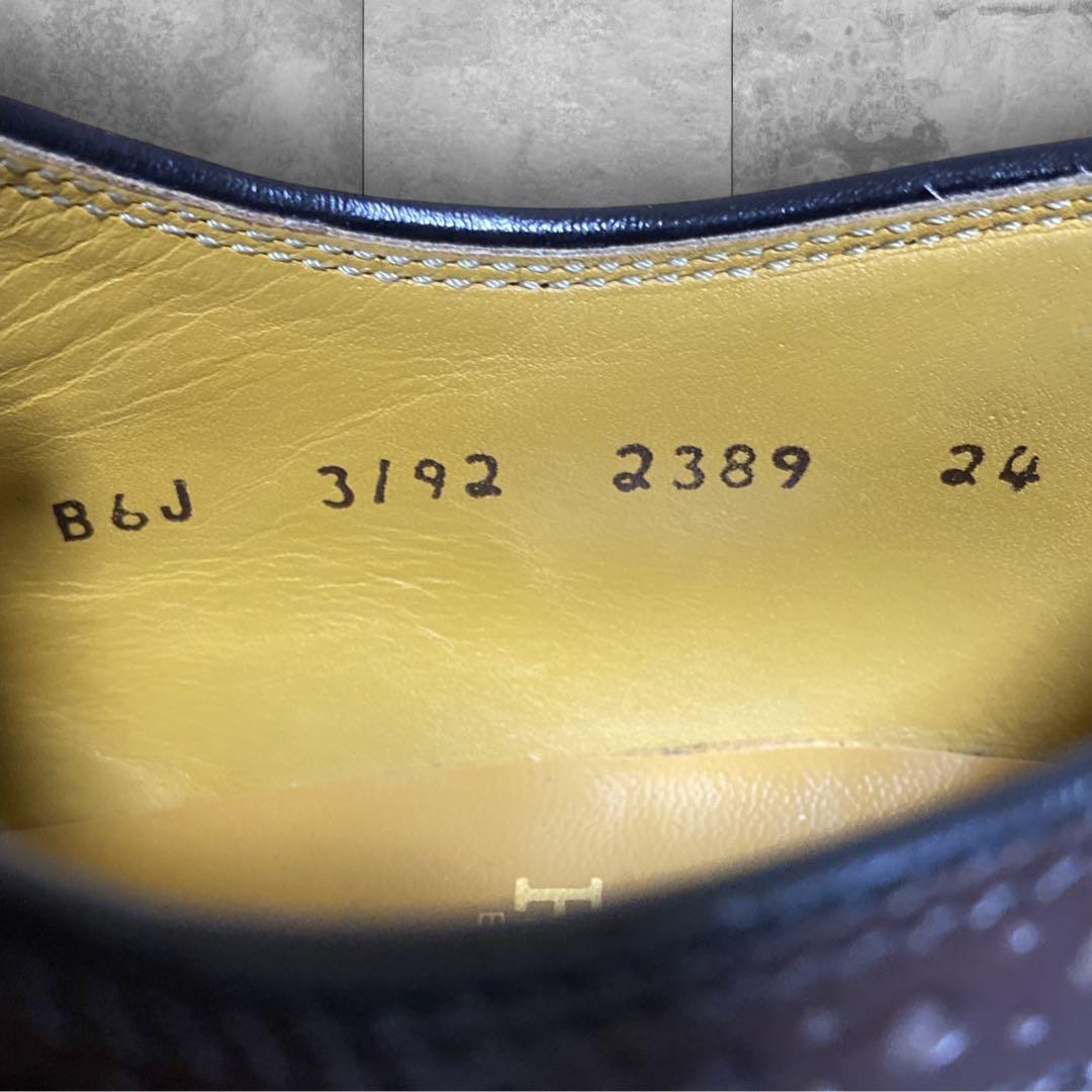 REGAL ドレスシューズ （24㌢） ウィングチップ メダリオン ブラウン