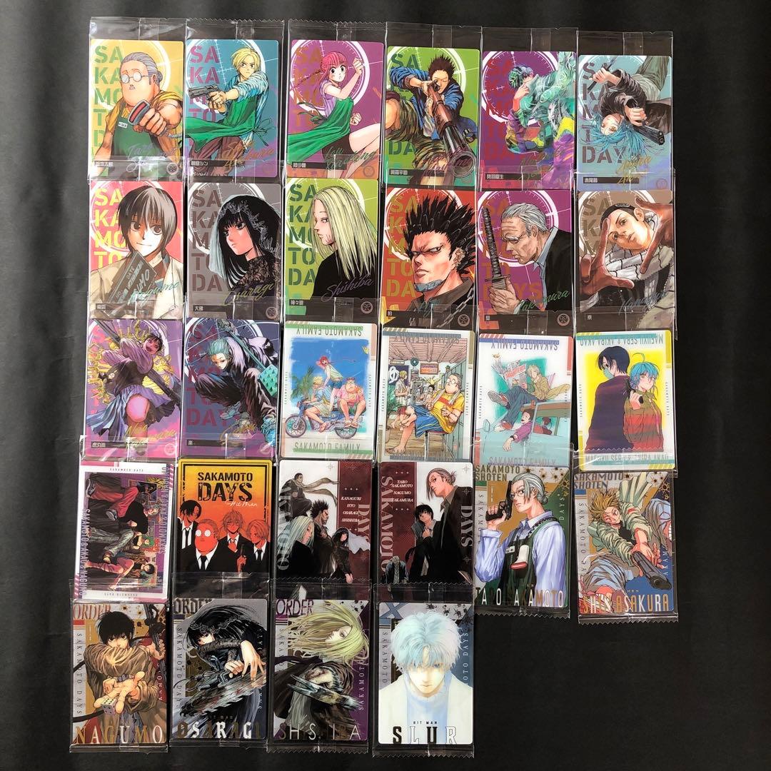 サカモトデイズ 原作 ウエハースカード コンプリート 全28枚セット