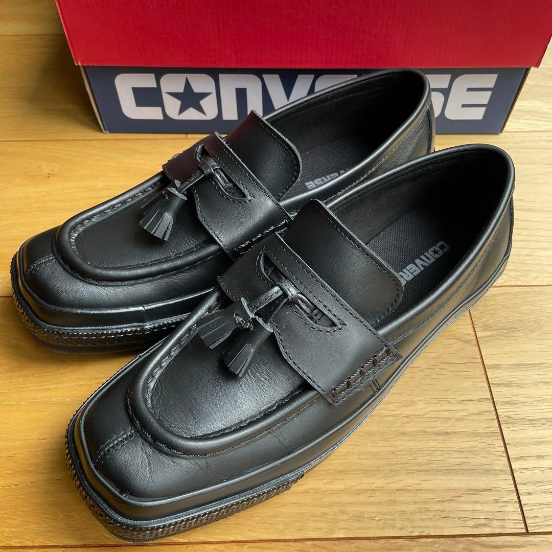 CONVERSE オールスター ローファー 黒 27cm - メルカリ