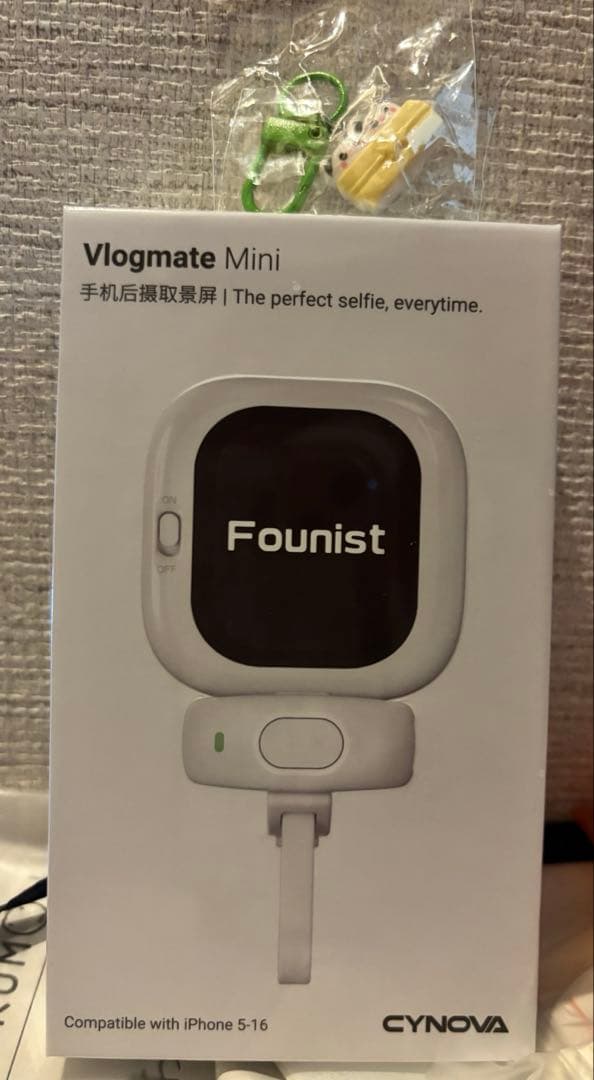 即発送 自撮りモニター Founist Vlogmate Mini iPhone - メルカリ