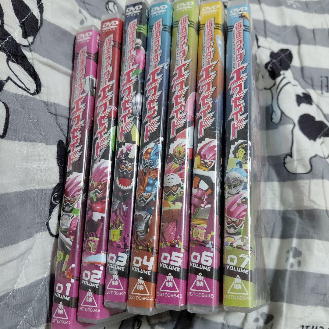 仮面ライダーエグゼイド DVD 01～07 セット 7枚セット - メルカリ