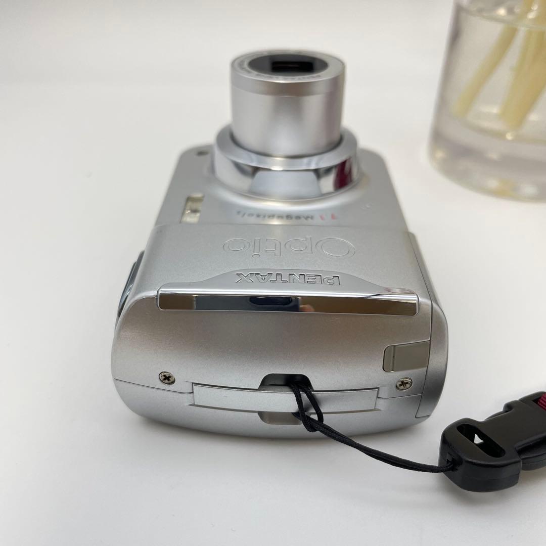 スマホ転送OK✨PENTAX Optio E30✨動作確認済 単三電池 可愛い