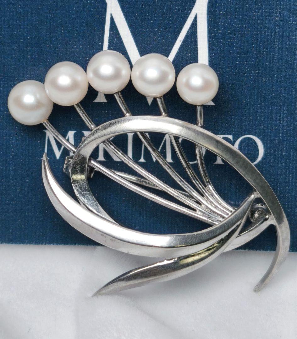 美品 最高級】ミキモト ブローチ パール フォーマル 皇室御用達 正規品
