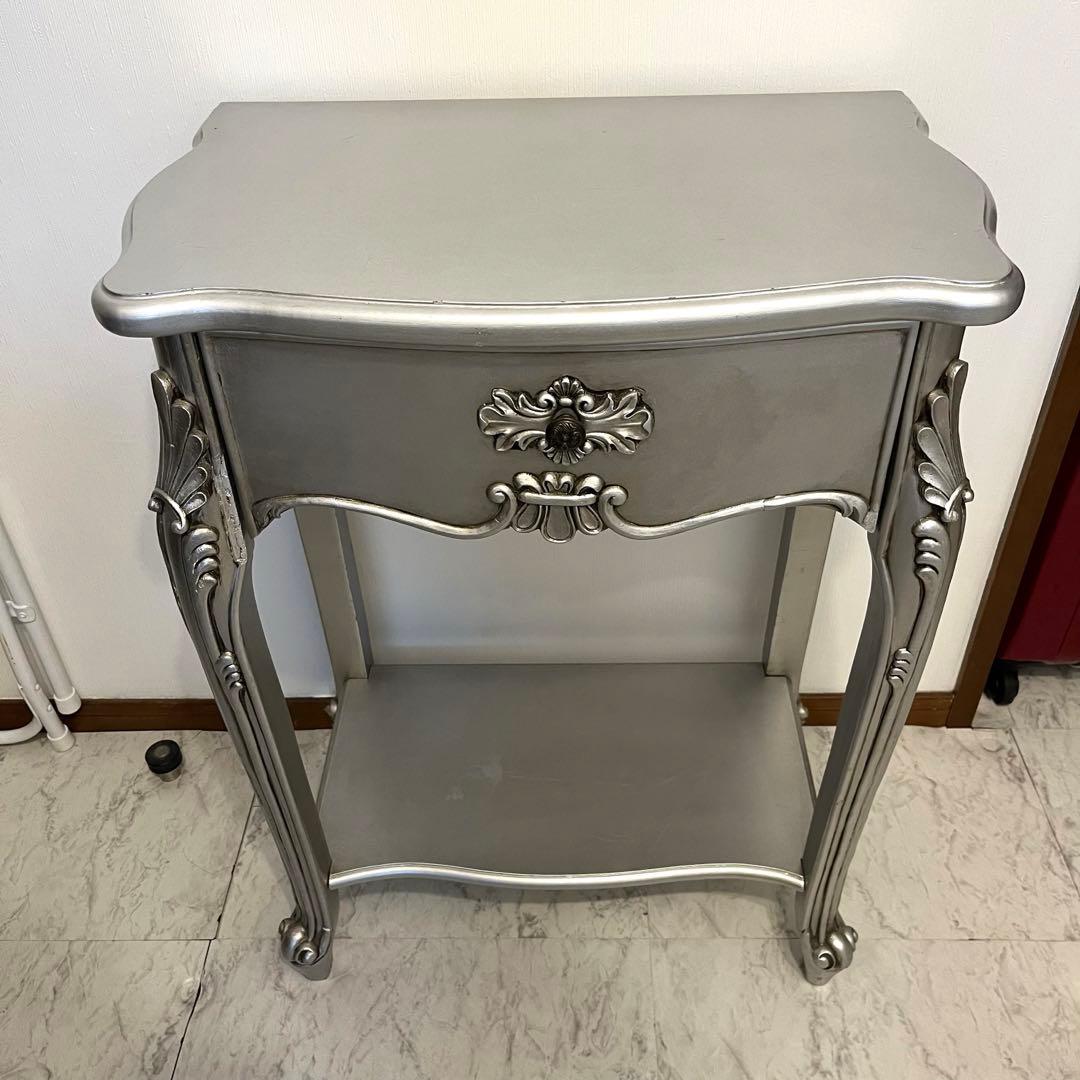 フランスアンティークサイドテーブル　フランスアンティーク家具　フレンチ家具 フランス アンティーク 家具 サイドテーブル オーク 1880年代