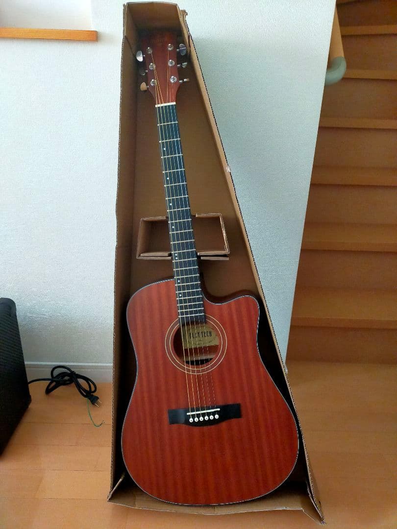 美品】アコースティックギター PLAYTECH AD28MC - メルカリ