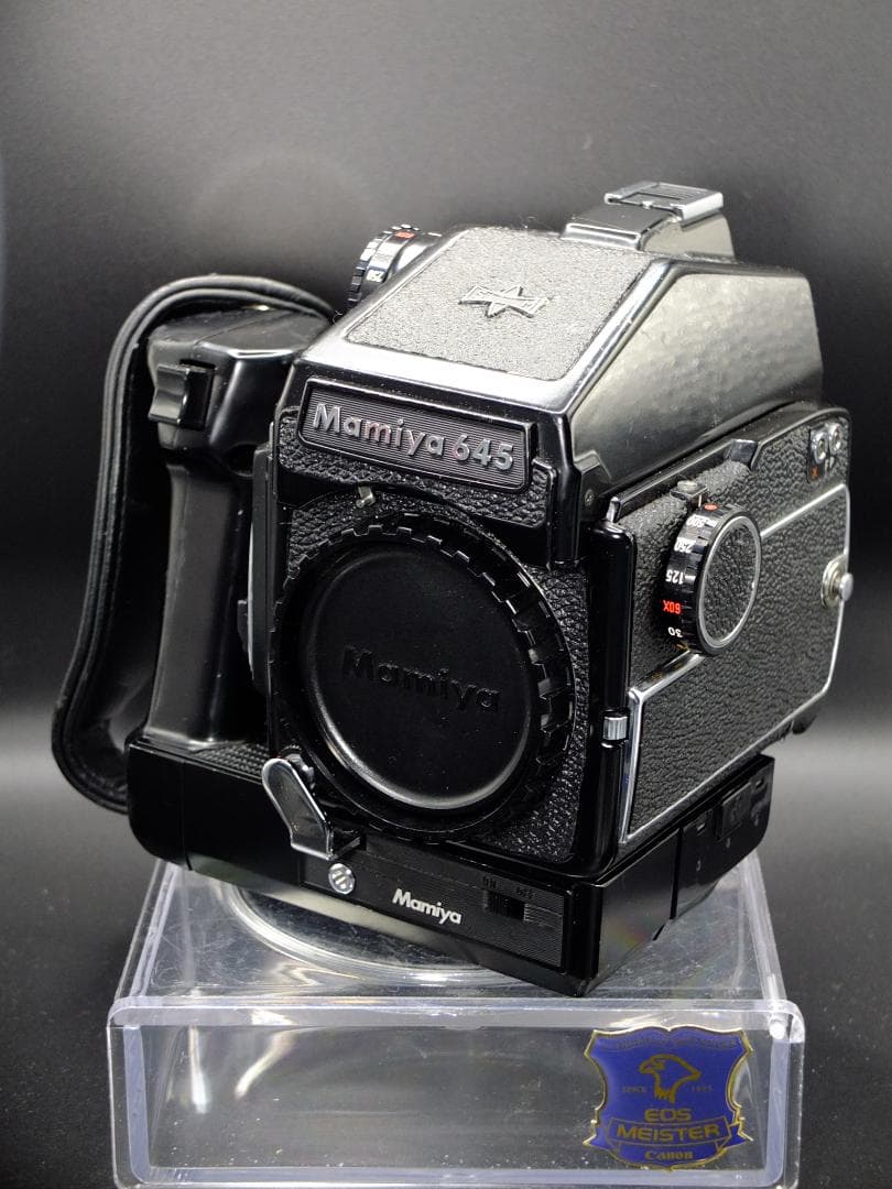 マミヤM645Body・PDファインダー＆ワインダー付【実写確認済整備品】 マミヤM645Body・PDファインダー＆ワインダー付【実写確認済整備品