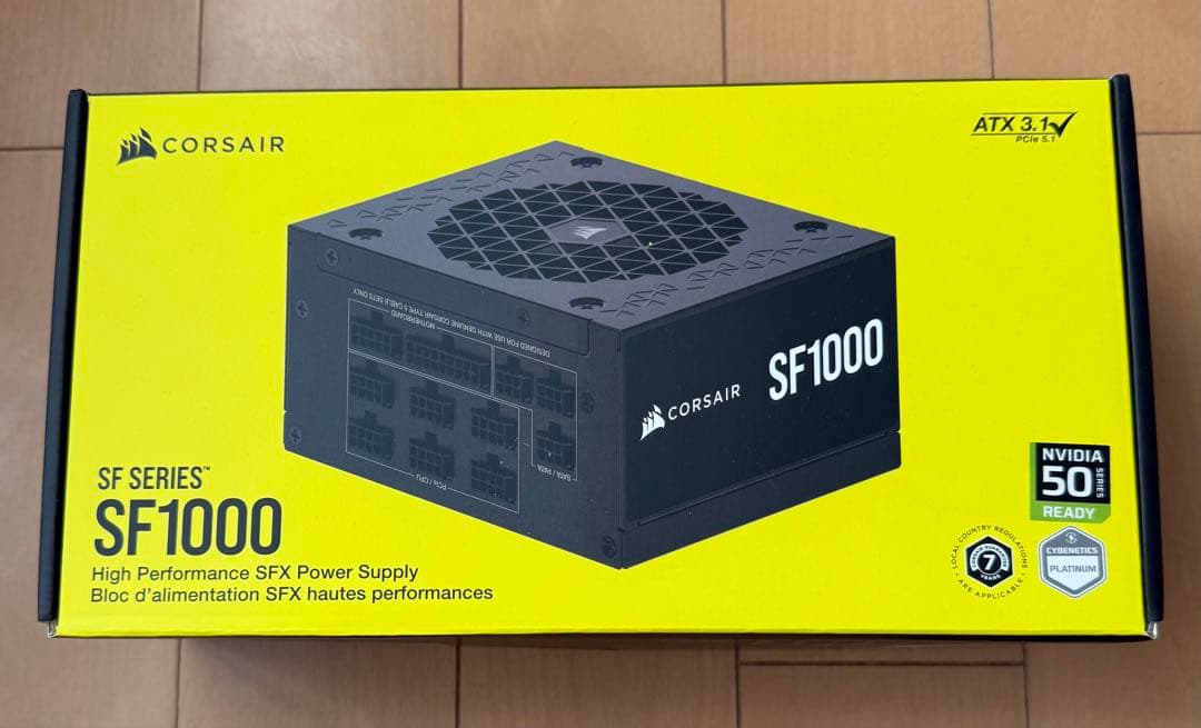 Corsair SF1000 高性能SFX電源ユニット 納品書付き Corsair SF1000 Platinum ATX3.1 SF - 製品詳細 | パソコンSHOPアーク