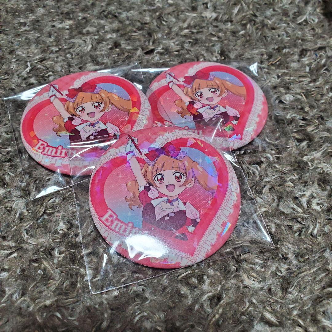 プリキュア スイパラ 缶バッジ えみる - メルカリ