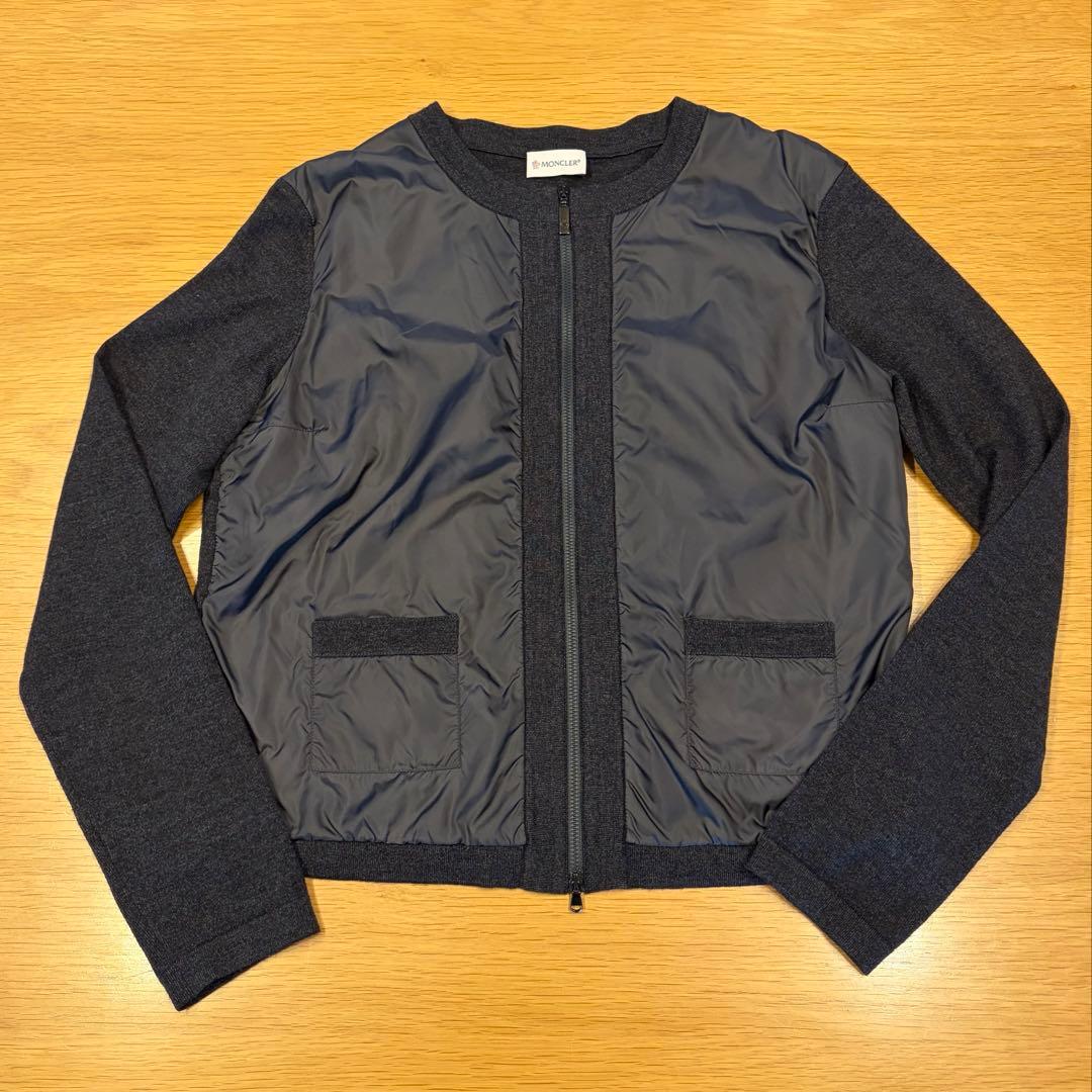 MONCLER ダークグレー カーディガン Lサイズ 楽天市場】MONCLER モンクレール CARDIGAN カーディガン ジャケット