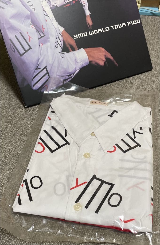 ymoシャツ Y M Oの1980年ワールドツアー用コスチュームシャツ - メルカリ