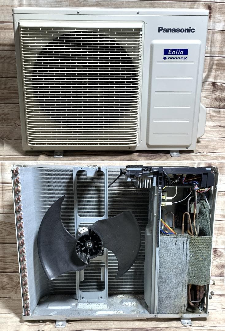 パナ 23畳 5.6kw 200V ナノイーX CS-X561D2 新品フィルタ