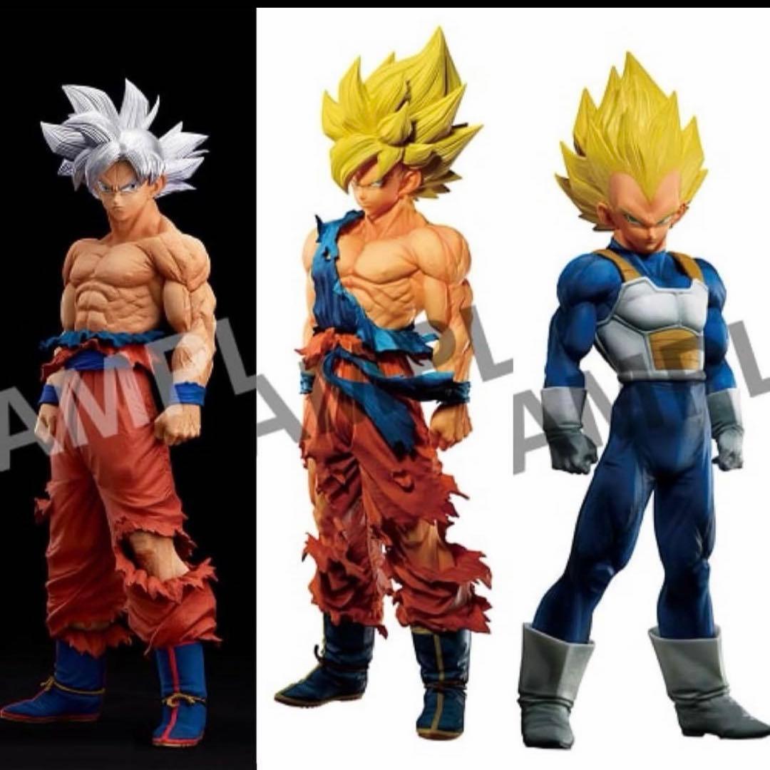 悟空 身勝手の極意 ベジータ ゲンキダマツリ 3体セット ドラゴンボール