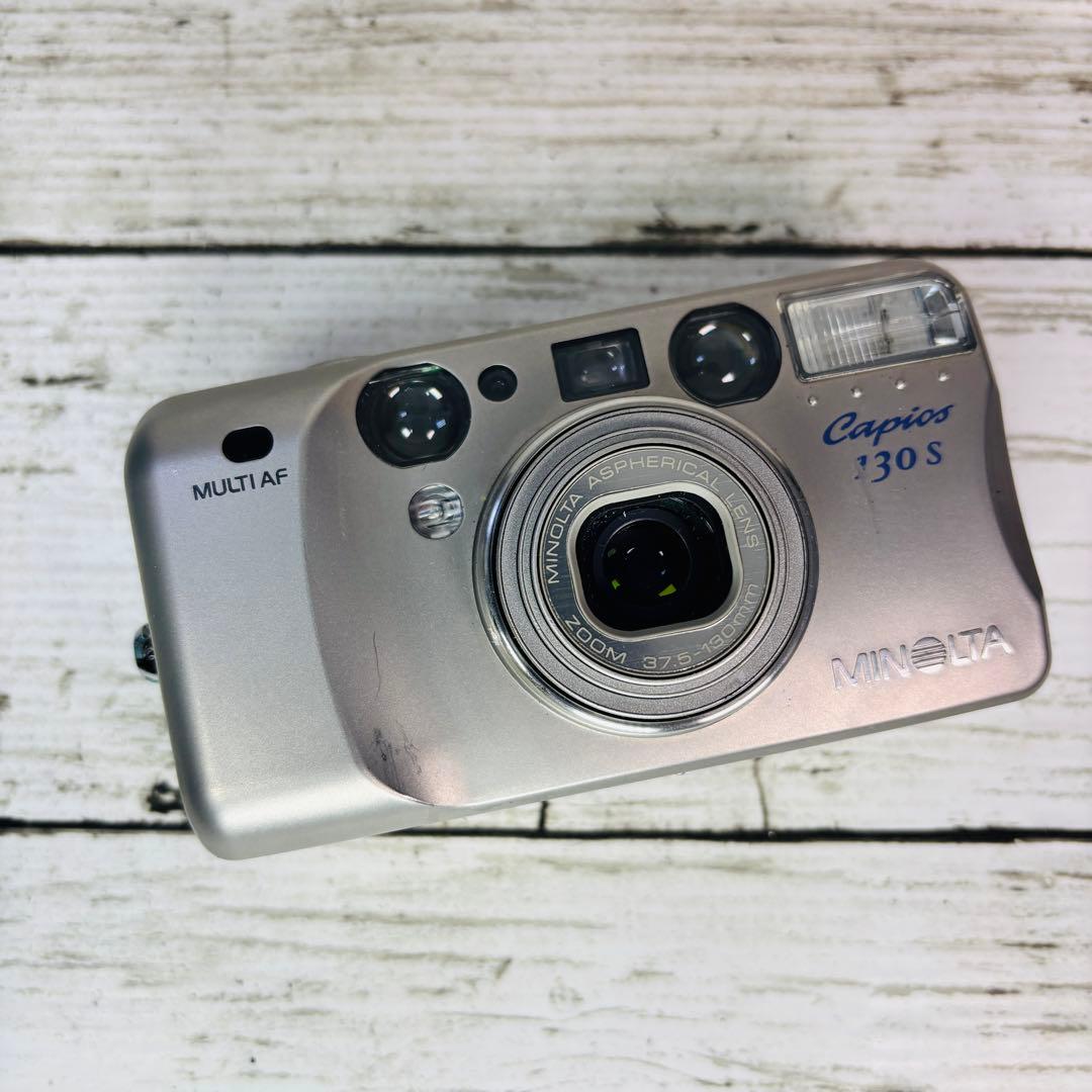 動作良好】MINOLTA フィルムカメラ Capios 130S - メルカリ