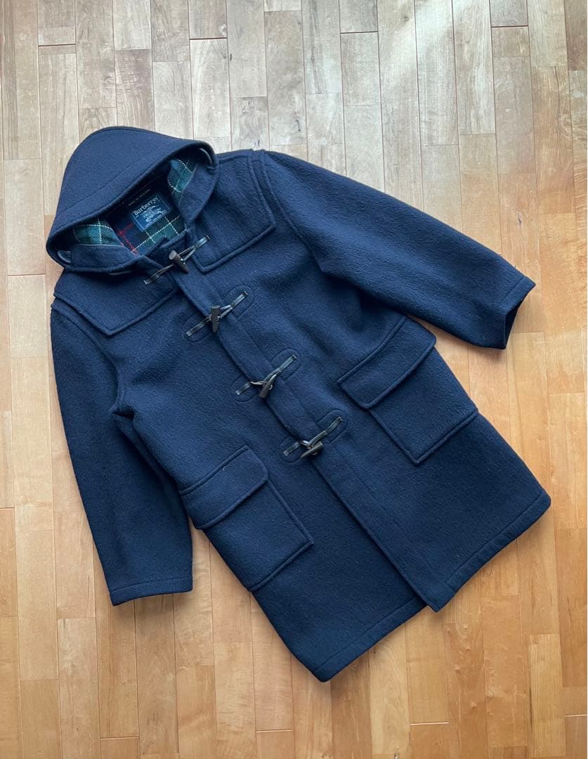 80's Burberrysバーバリーズ正規・英国製ヴィンテージダッフルコートS f070107-06_1.jpg