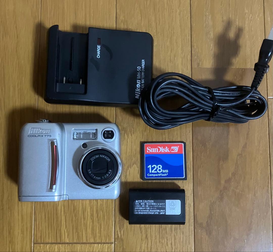 動作確認済み】ニコン COOLPIX E775 オールドコンデジ デジカメ - メルカリ
