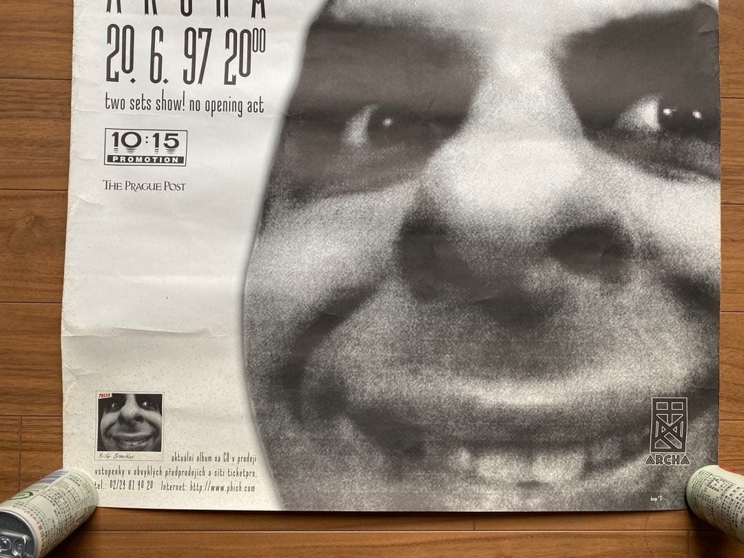 激レア！ヴィンテージ PHISH Billy Breathes ライブ・ポスター - メルカリ