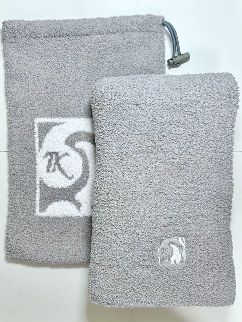 kashwére kashwere カシウエア トラベルブランケット グレー TRAVEL BLANKET(82×125cm bicolor (medium gray/shadow)): BLANKET