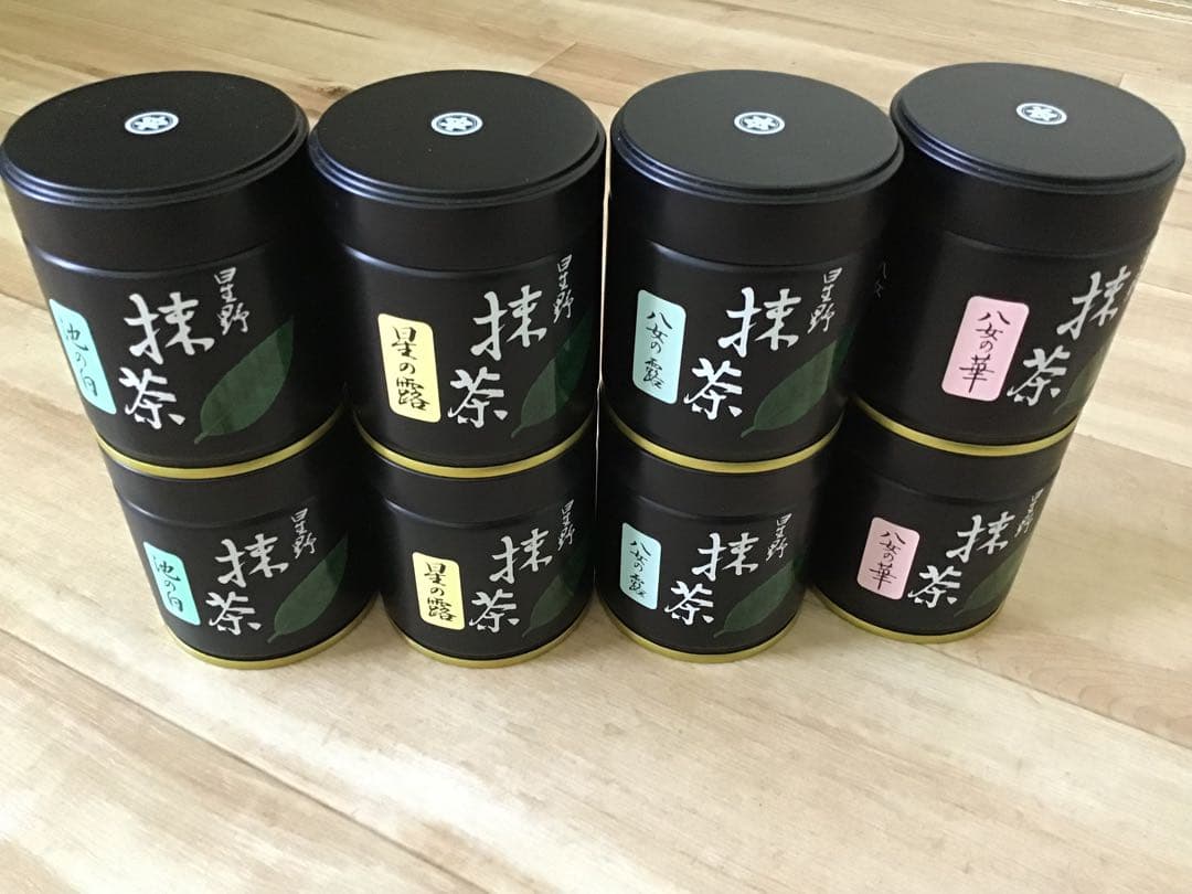 星野製茶園】星授、八女の露40g缶入り【3点セット】 星野製