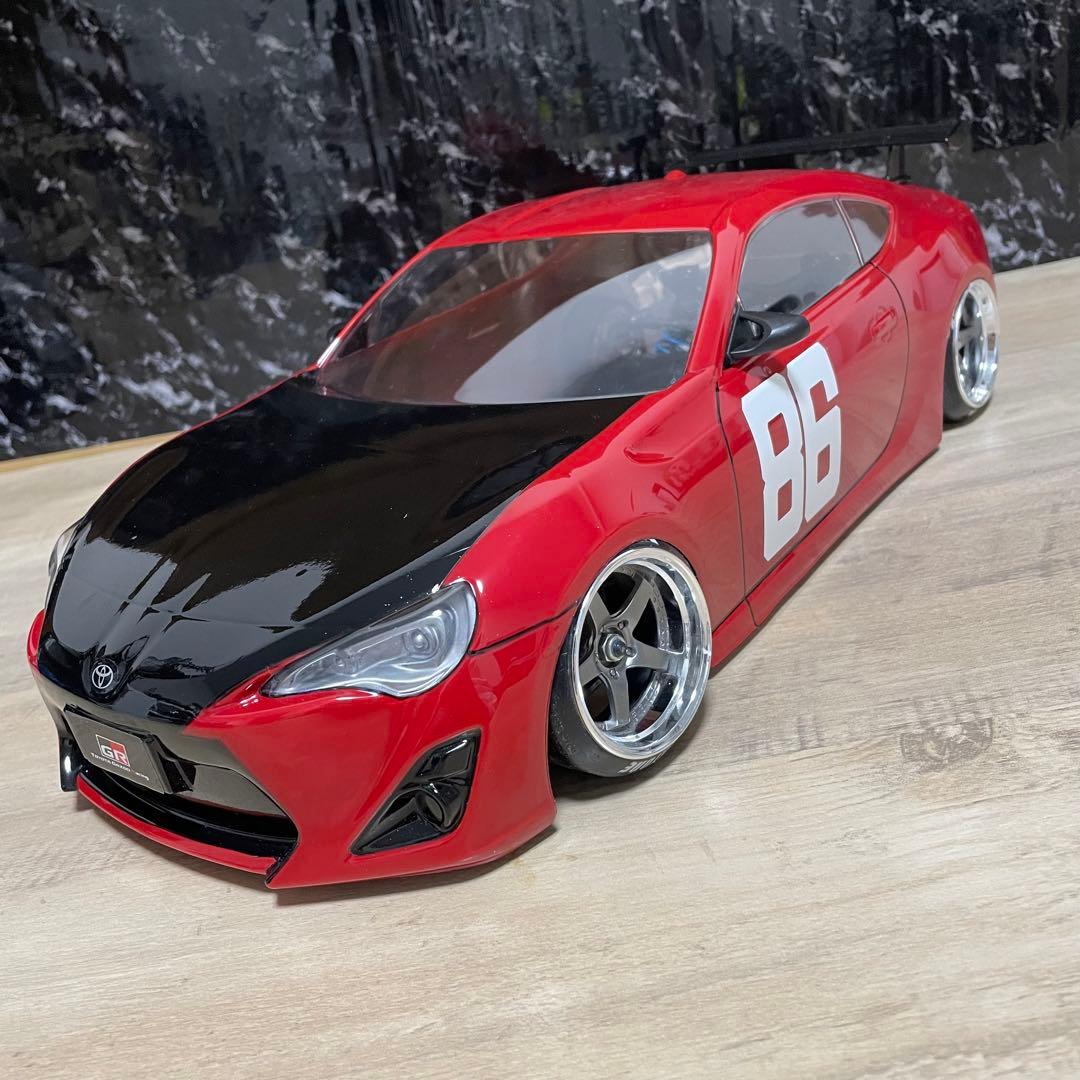 タミヤ トヨタ 86 1/10 ラジコンボディー ドリフト mfゴースト - メルカリ