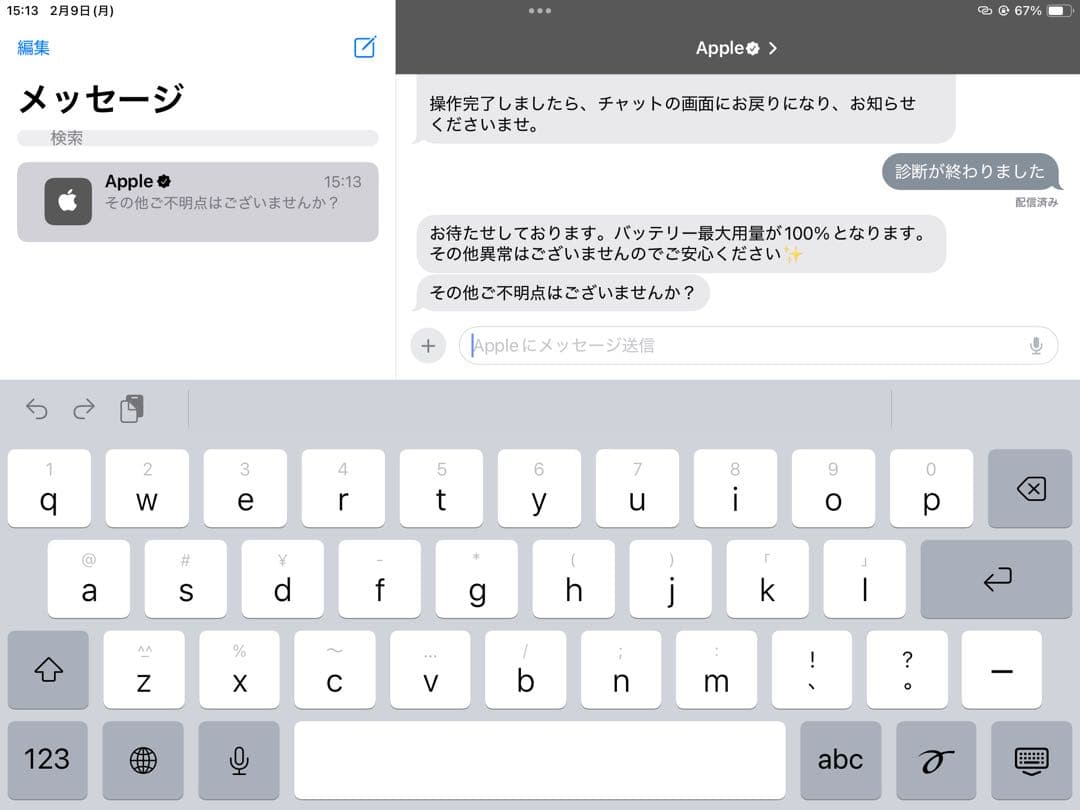 美品iPad mini 第5世代 A2133 Apple Pencil 付 iPad mini Apple Mini 第5世代 A2133 64GB Wi-Fiモデル Wi-Fi [Cランク