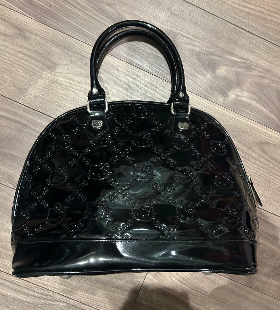 ハローキティ 黒 ボストンバッグ キティちゃん ボストンバッグ | tomodachi store