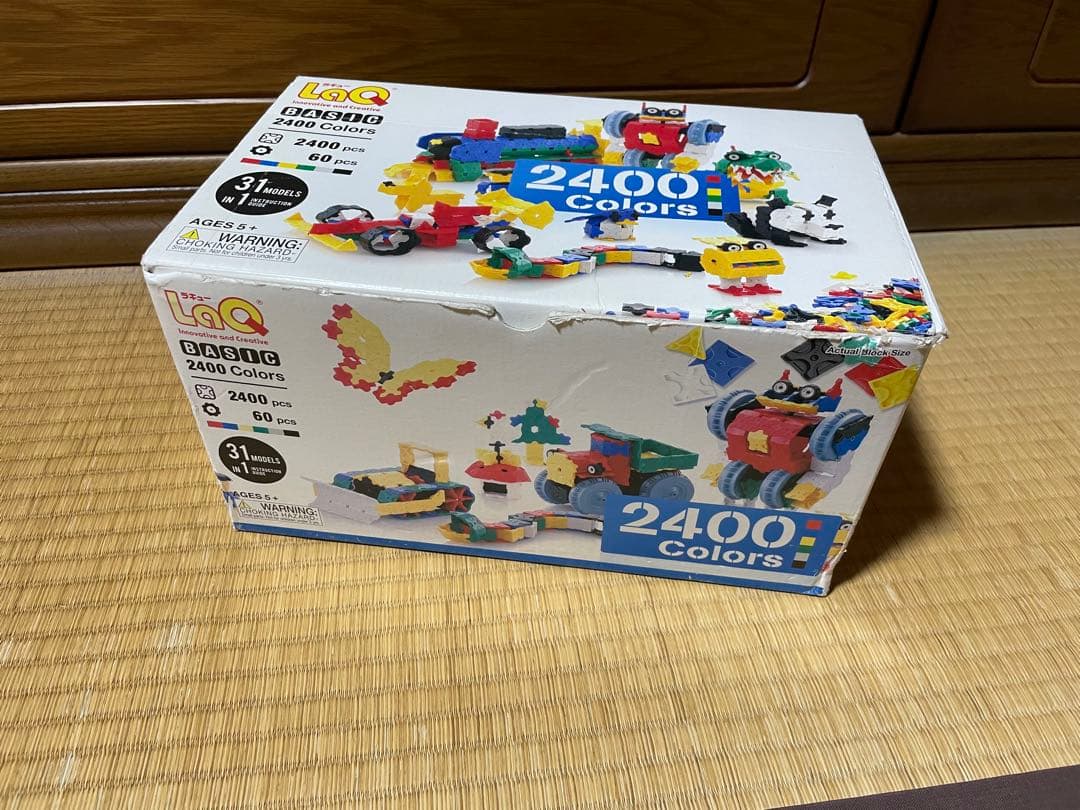 【最安値・廃盤品】LaQ 2400 BOX woodypuddy_0132