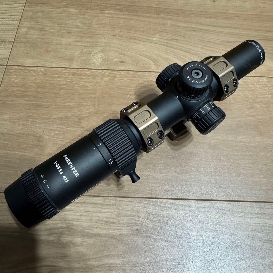 ベクターオプティクス　フォレスターgen2 1-5x24 VECTOR OPTICS Forester 1-5x24 Gen2 ショートスコープ