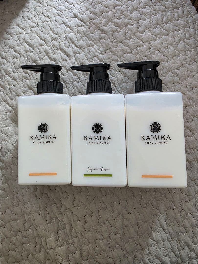 新品、未開封 KAMIKA CREAM SHAMPOO 400g 3本セット 楽天市場】KAMIKA (カミカ) クリームシャンプー 送料無料 【定期便なら