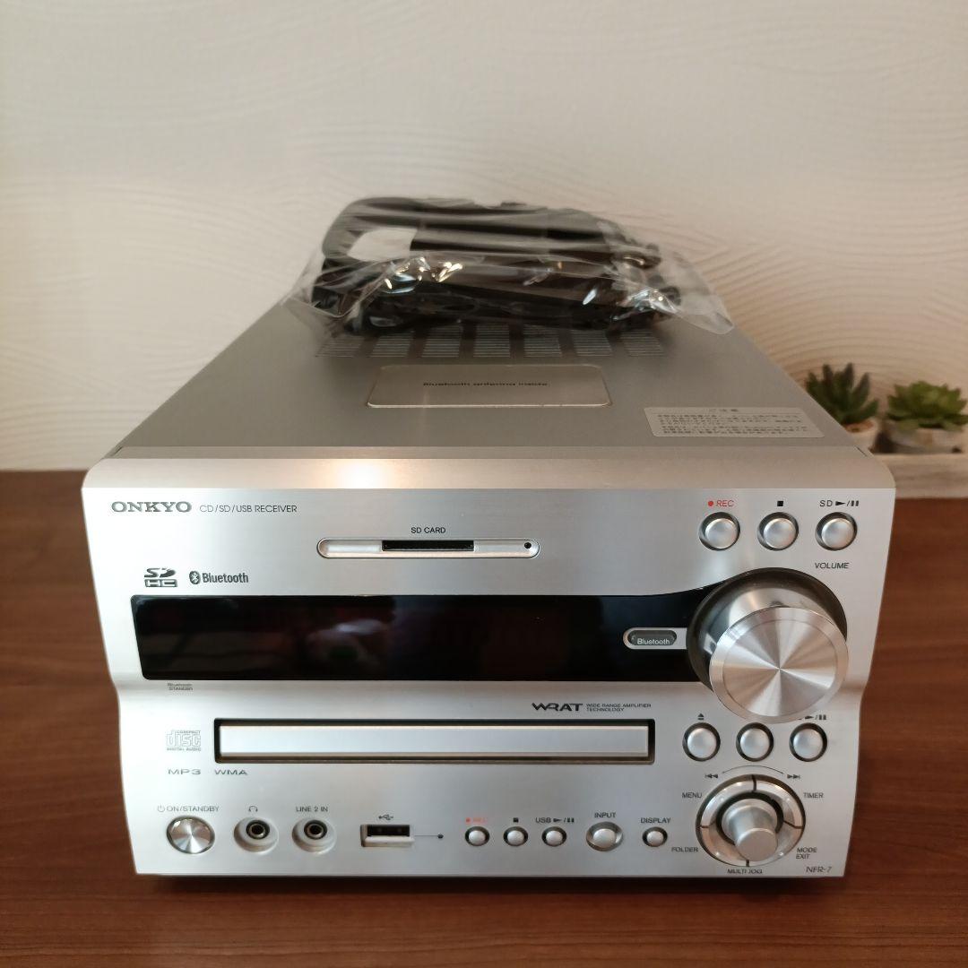 ONKYO NFR-7 システムコンポ CD/SD/USBレシーバーシステム オンキヨー、ハイレゾ再生対応のCD/SD/USBコンポ「X-NFR7TX」 - 価格.com