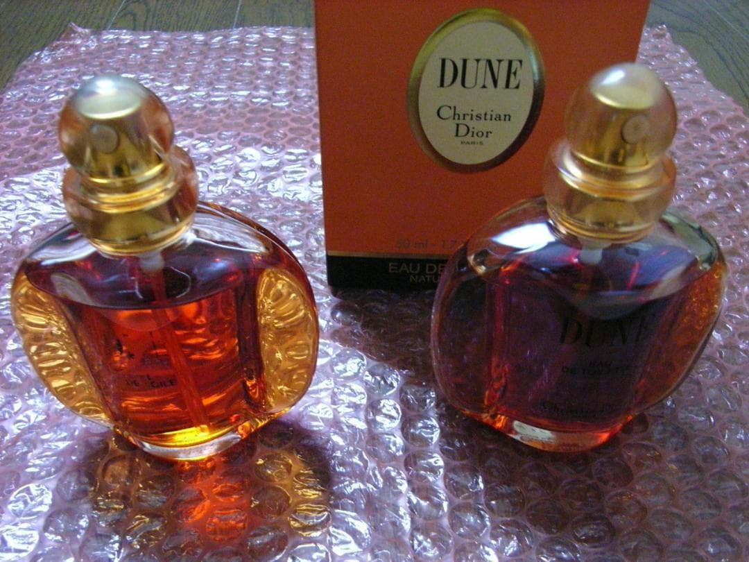Christian Dior デューン DUNE 50ml 2個セット＋おまけ 残量多め！】Christian Dior DUNE/POISON 香水セット 残量多め