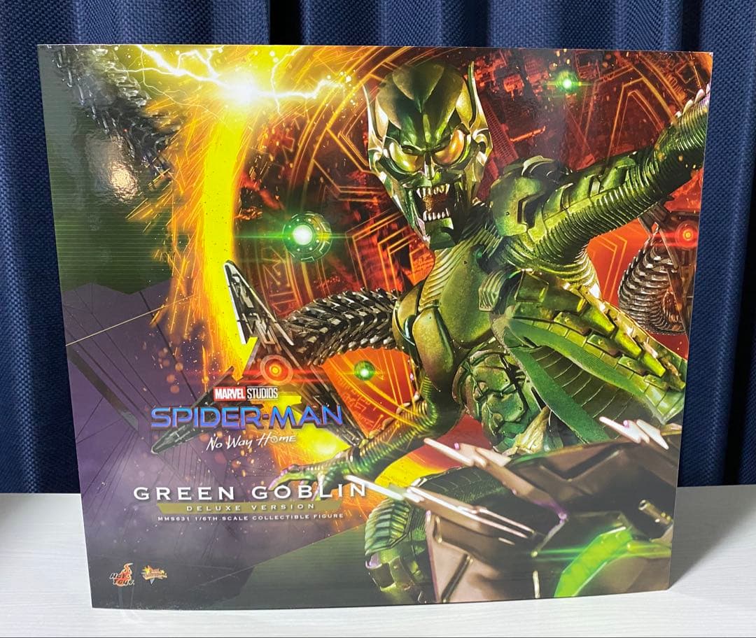 【新品未開封】ホットトイズ グリーンゴブリン(ボーナスアクセサリー付き) ホットトイズ MMS631 スパイダーマン グリーン・ゴブリン ボーナス付