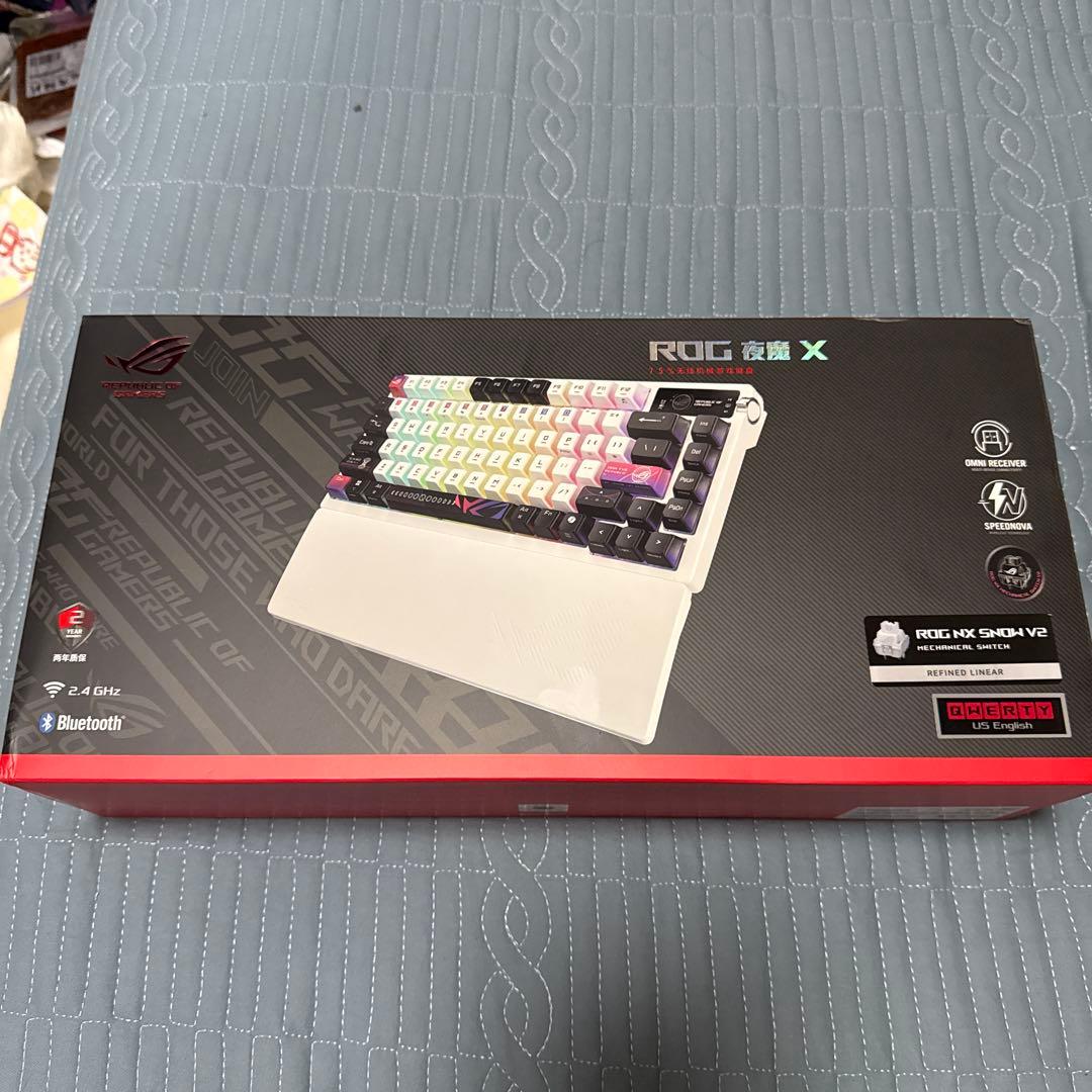 ASUS ROG AZOTH X ワイヤレスゲーミングキーボード ROG Azoth X Gaming Keyboard | Aura RGB | Gaming Keyboards｜ROG