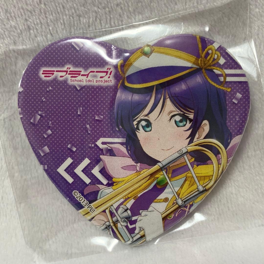 ラブライブ！ μ's 東條希 ハート型缶バッジ 東京駅一番街 - メルカリ