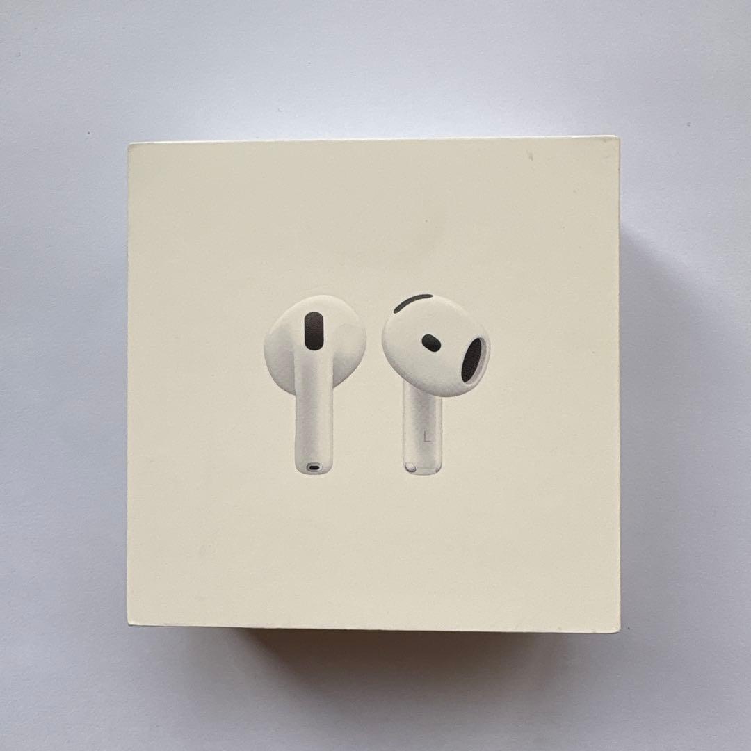 新品未開封】Apple AirPods 4 正規品 ノイキャン非搭載 - メルカリ