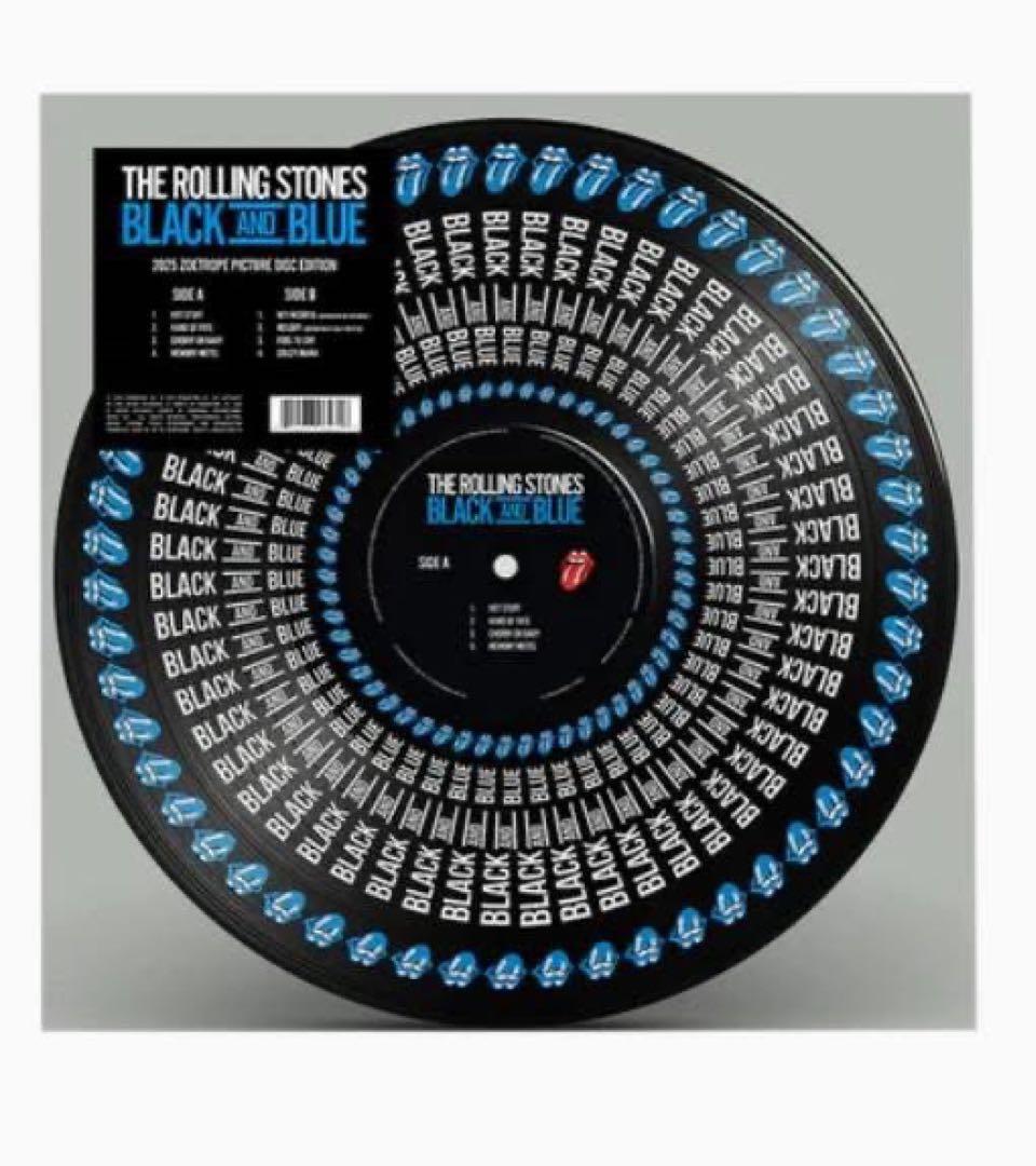 ROLLING STONES BLACK & BLUE ピクチャーディス125 The Rolling Stones Black And Blue US Vinyl LP — RareVinyl.com