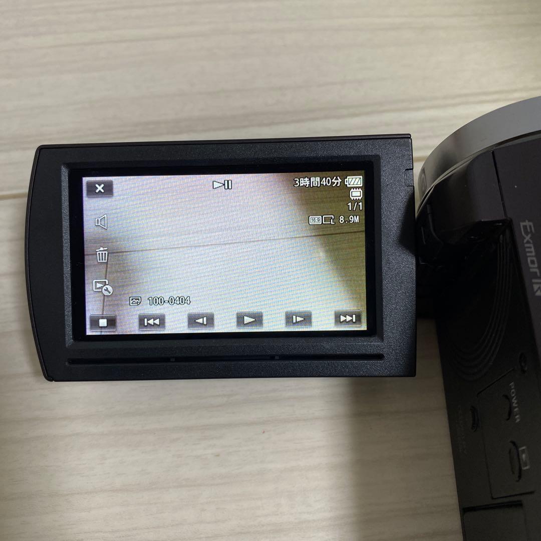 《チョイ》SONY CX430V ビデオカメラ ブラック