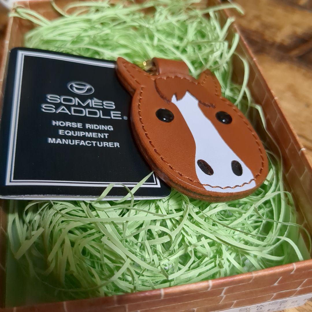 ソメスサドル　馬メンコ　キーホルダー 馬メンコキーホルダーを抽選販売いたします | ソメスサドル【日本の革