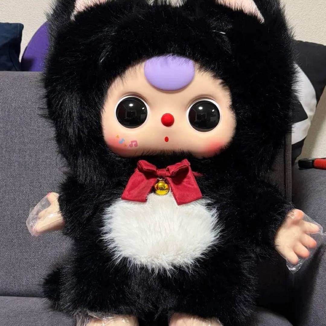 babythree ベイビースリー 1000% 黒猫 ぬいぐるみ Copy]Baby Three 1000% Big Plush Animal Series Lucky Bag（Babythree