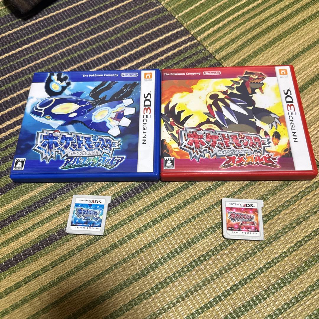 ポケットモンスター アルファサファイア・オメガルビー セット - メルカリ
