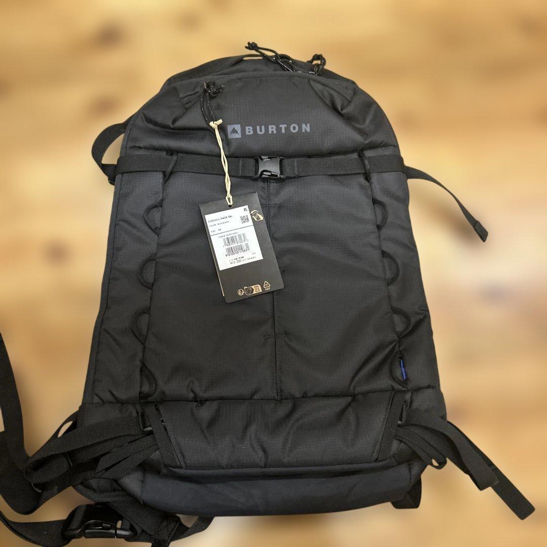 スノーボード BURTON SIDEHILL PACK 18L TRUE BLACK Burton Sidehill 18L Backpack | Burton.com Winter 2022 US