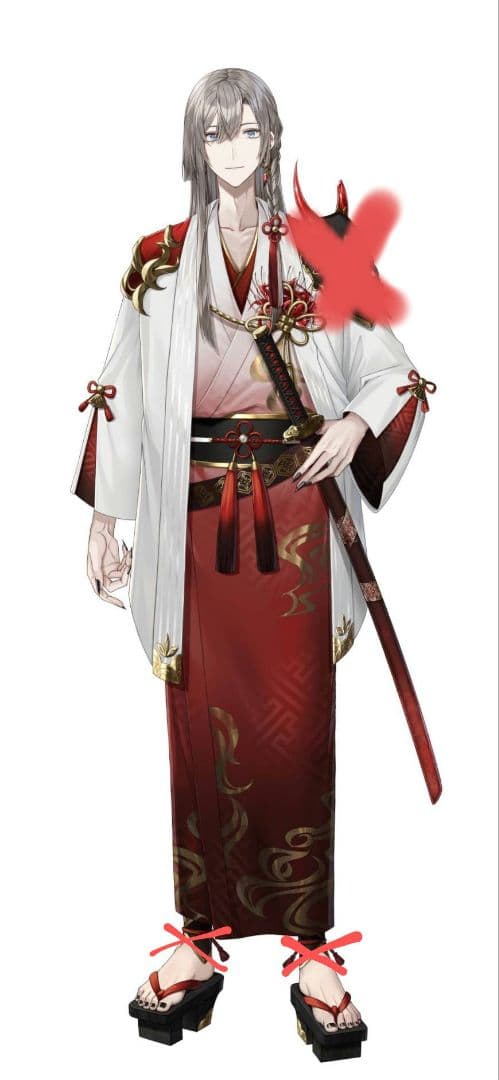 にじさんじ 甲斐田晴 鬼化 コスプレ衣装 - メルカリ