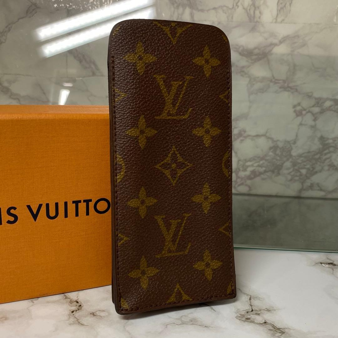 LOUIS VUITTON ルイヴィトン メガネケース モノグラム 小物入れ 楽天市場】LOUIS VUITTON ルイヴィトンブラウン ダークグレー