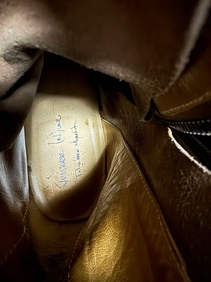 自*い様 08aw NUMBER (N)INE ワークブーツ サイズ9 - メルカリ