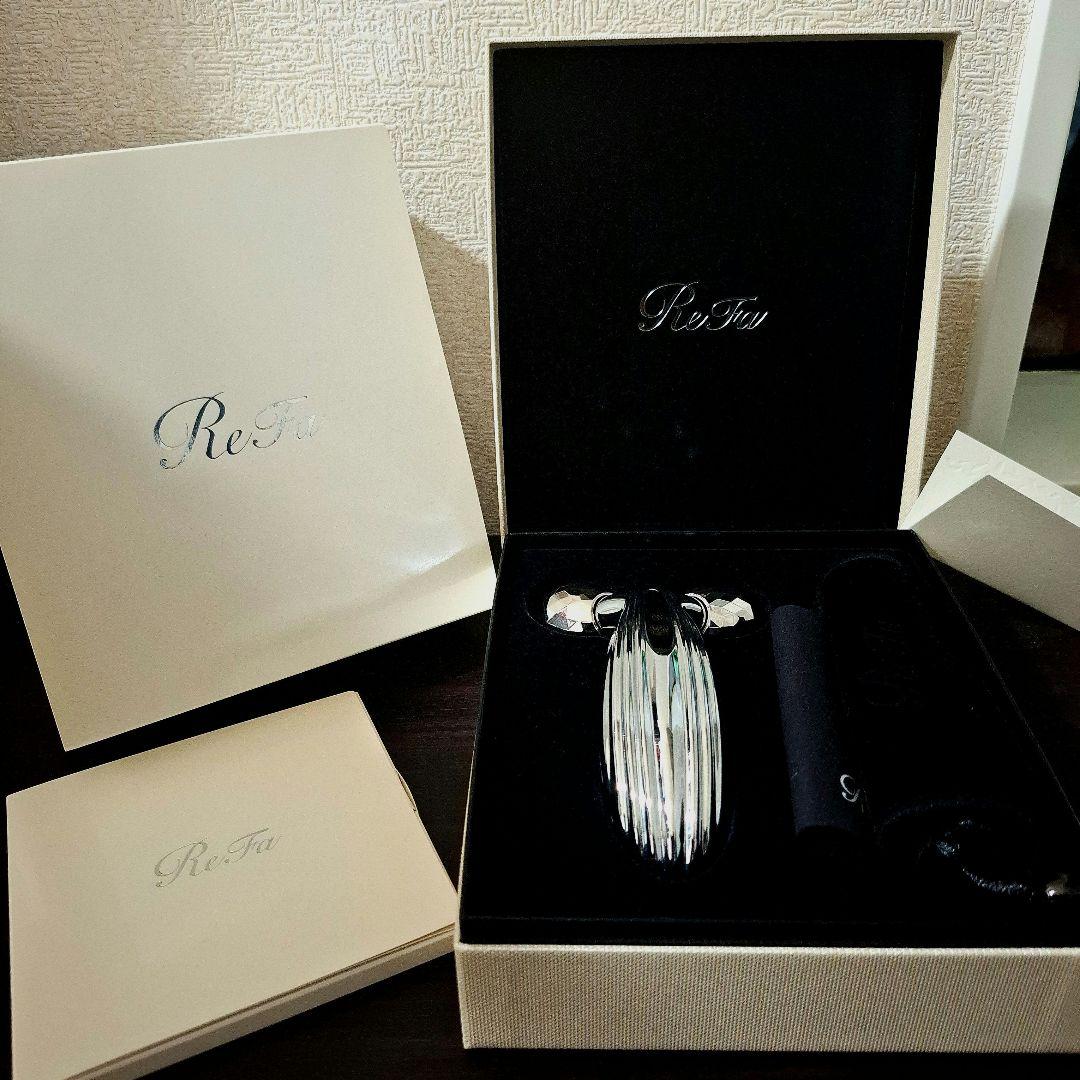 リファ 美顔ローラー カラットレイ ReFa RF-PC2019B SILVER RF-PC2019B MTG 美容ローラー ReFa CARAT RAY リファカラットレイ
