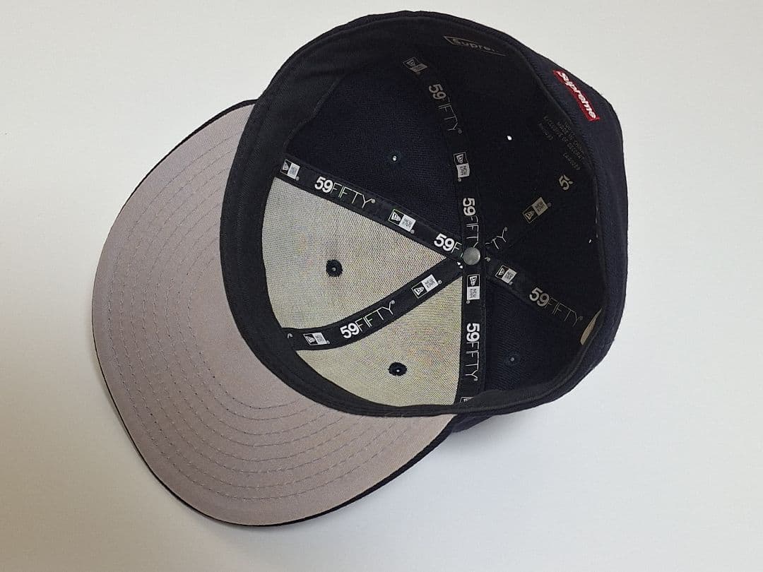 【美品】Supreme　S Logo　New Era　Ice　\"Navy\"